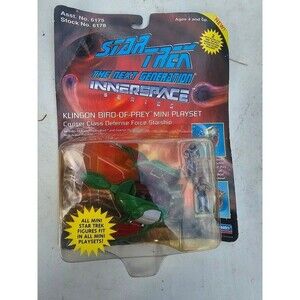 Star Trek Innerspace Klingon Bird-Of-Prey Mini Playset 1994 Playmate